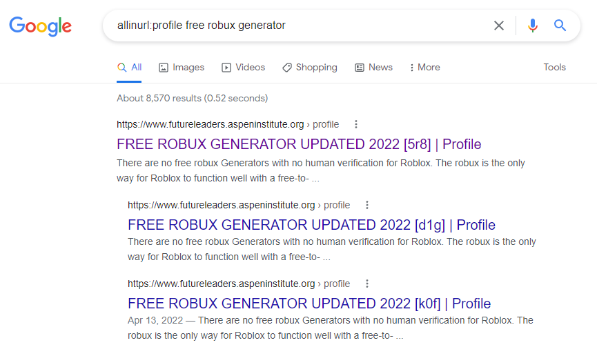 Free Robux Generator's Profile