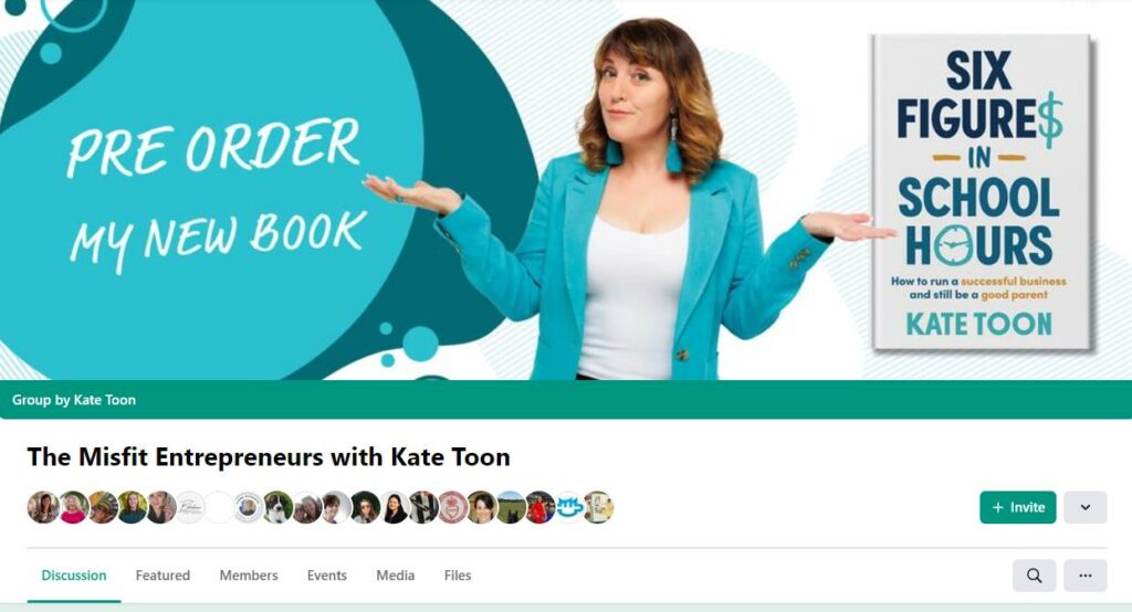 Kate Toon's Facebook group