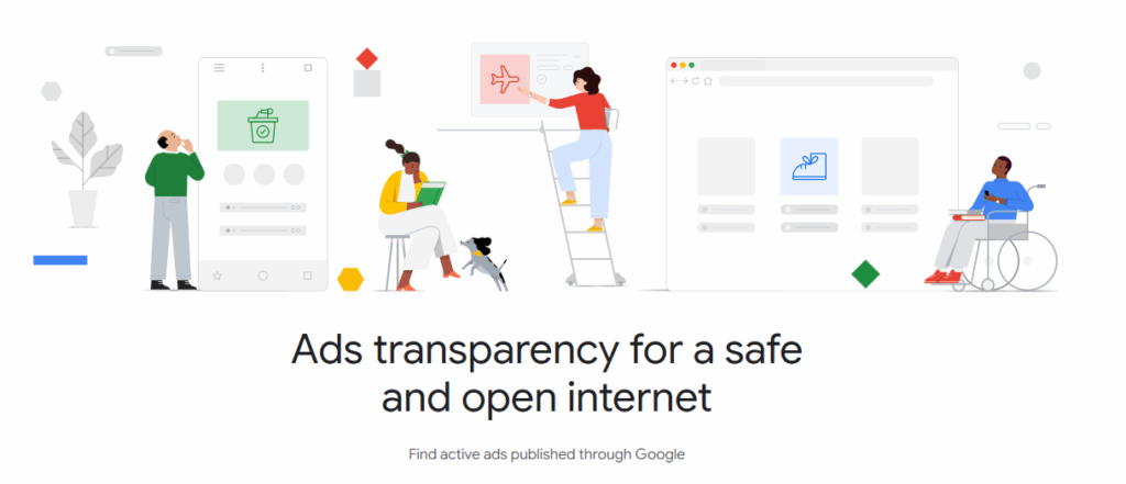 Google ads transparency center
